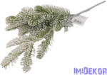  Havas fenyő ág ezüst tujával 41cm