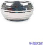  Lapos tál kaspó - Ezüst