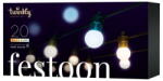 Twinkly Festoon Lights 20 Led AWW girland, 10m, IP44, Bluetooth, Wi-Fi (TWF020GOP-BEU)