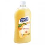 Medix Течен сапун Medix Cream Milk and Honey пълнител 800мл