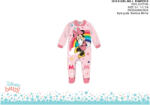 Minnie egér Disney Minnie egér baba rugdalózó - galléros - világosrózsaszín-rózsaszín - 1-3 hónapos babának (evi_MIXGIRL1610_vro-roz2_1-3)