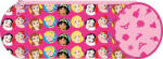 Disney Hercegnők hengeralakú tolltartó 21x8x8cm (evi_8720029062972-3)