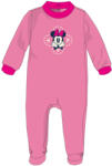Minnie egér Disney Minnie egér baba velúr rugdalózó - roz - 1-3 hónapos babának (evi_MIN-VROMP-0068_roz_1-3)