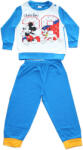 Exity Hosszú vékony pamut baba pizsama - Mickey egér - Jersey - középkék - 98 (evi_MIC-2022-0119_kke_98)
