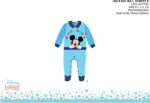  Disney Mickey egér baba rugdalózó - galléros - világoskék-sötétkék - 1-3 hónapos babának (evi_MIXBOY1609_vke-ske1_1-3)