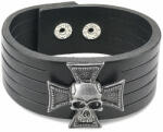Leather & Steel Fashion Brățară BLACK KISS - LSF1 131