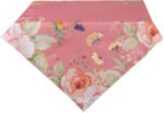 Clayre & Eef Fata masa multicolora bumbac Flowers 100x100 cm (FFA01P) Fata de masa