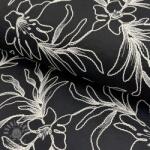  Pamutvászon EMBROIDERY GABARDINE Luana black