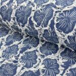  JEANS DENIM Ruffia Flowers design A