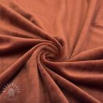  Elasztikus bársony anyag VELVET STRETCH brick