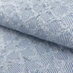  JEANS DENIM Ruffle stripes design A