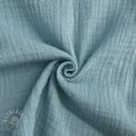  Dupla géz/muszlin teal