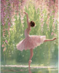 Art City Set goblen cu diamante, cu sasiu, Balerina, 40x50 cm (DP427)