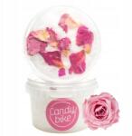 Candy Bike Vattacukor bögre Rózsa virágokkal Bolyhos Ajándék