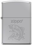 Zippo Запалка Zippo с мотив на риба, хром (22102)