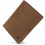 Serasar Prémium Bőr Pénztárca [Manager] Barna, Tartó (Manager)