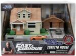 Jada Toys Игрален комплект Jada Toys Fast & Furious - Къщата на Дом Торето, с 2 коли (9333668314R00)