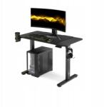 Diablo Chairs Elektromosan állítható magasságú íróasztal kicsi 110 cm Diablo X-tensio Fekete (1707)