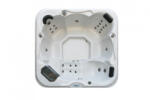 Sanotechnik TIROL kültéri masszázsmedence, márványfehér