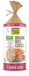RiceUP! barna rizses puffasztott szelet 7 féle szupermaggal 120 g - vitalora