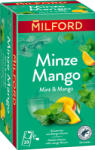 Milford borsmenta-mangó ízű gyümölcstea 20x1, 75g 35 g - vitalora