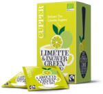 Cupper bio lime&ginger lime-gyömbér zöld tea 20 db 35 g
