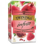 TWININGS gránátalma és málna herbatea 40 g - vitalora