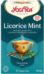 YOGI TEA bio tea édesgyökér menta 31 g