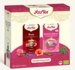 YOGI TEA bio tea gyengéd kényeztetés szett 64, 6 g