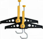 Palbest Curele de fixare pentru bară de mașină Bare de acoperiș Rhino Safe Clamp, sistem de stabilizare pentru scară, 2 bucăți 2buc RAS21/RH (RAS21/RH)