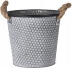 H&L Dombornyomott fém borító virágcseréphez 19x19x22cm, közepes (A347-00-00)