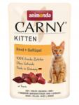 Animonda Carny Kitten macskaeledel tasak 85g Marha Baromfi