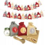  Adventi naptár Kézitáskák Diy Karácsonyi Töltő szett 24 (8581682965761)