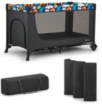KinderKraft Joy 2 Funkcionális Happy-Shapes kiságy (KLJOY02HAP00000)