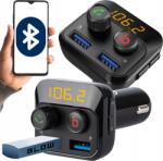 BLOW Bluetooth Fm Adó-vevő Autós Töltő Erős Bass Fm 2xUSB Sd 12-24V (74-153)