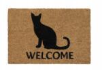 Indavo Lábtörlő kókusz macska Weclome 40x60cm (K-00004)