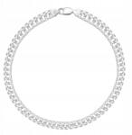 Larezo Rombo Karkötő Dupla Páncél Ezüst Férfi 21cm Ródiumozott 2mm Ezüst (bransoletka srebrna rombo podwójna pancerka)