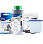 Aqualogis Saeco AL-Clean kávéfőző szűrő vízkőoldó 250ml tabletta kenőanyag (Set_AL-Clean_Verde250_Cleaneo10_Smar)