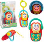 Trifox Interaktív Zenélő Telefon Kisgyermekeknek, Babáknak, Játék Telefon, Elemes (5901353675738)