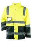4WRK Aurora télikabát LB-J15 6in1 Yellow 2XL (KURTKA ODBLASKOWA kurtka zimowa AURORA 6W1)