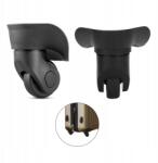  2 Db Fekete Kerék BőröndTÁSKA Bőrönd Alkatrészéhez (GMF13)