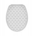 BISK WC-ülőke Bisk Irys szürke és ezüst polipropilén árnyalatok (56679805)