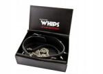 Whips Kötés-whips nyakörv szegecsekkel és pórázzal (5901730411560)