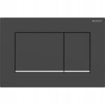 Geberit Sigma30 indítógomb, elülső, matt fekete, easy-to-clean (115883141)