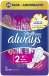 Always Platinum (2-es méret) Szárnyas egészségügyi betét, 26 db (8001841913841)