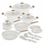 Berlinger Haus Sahara Nordic Collection konyhai edénykészlet, 15 részes, fedett (BH-8325)