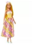 Mattel Barbie: Varázslatos hercegnő baba - aranysárga (HRR09)