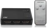 ACT Суич act - ac7845, 4k hdmi, 3 порта, с дистанционно, черен (ewent-act-split-ac7845)