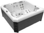 Wellis Minipiscina 5 persoane 218 A 218 cm alba cu hidromasaj, acril, Wellis, Palermo CityLife Deluxe (WM00567-D)