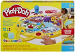 Hasbro Play-Doh: Fold N Go hordozható játszószőnyeg és gyurmakészlet (F9143)
